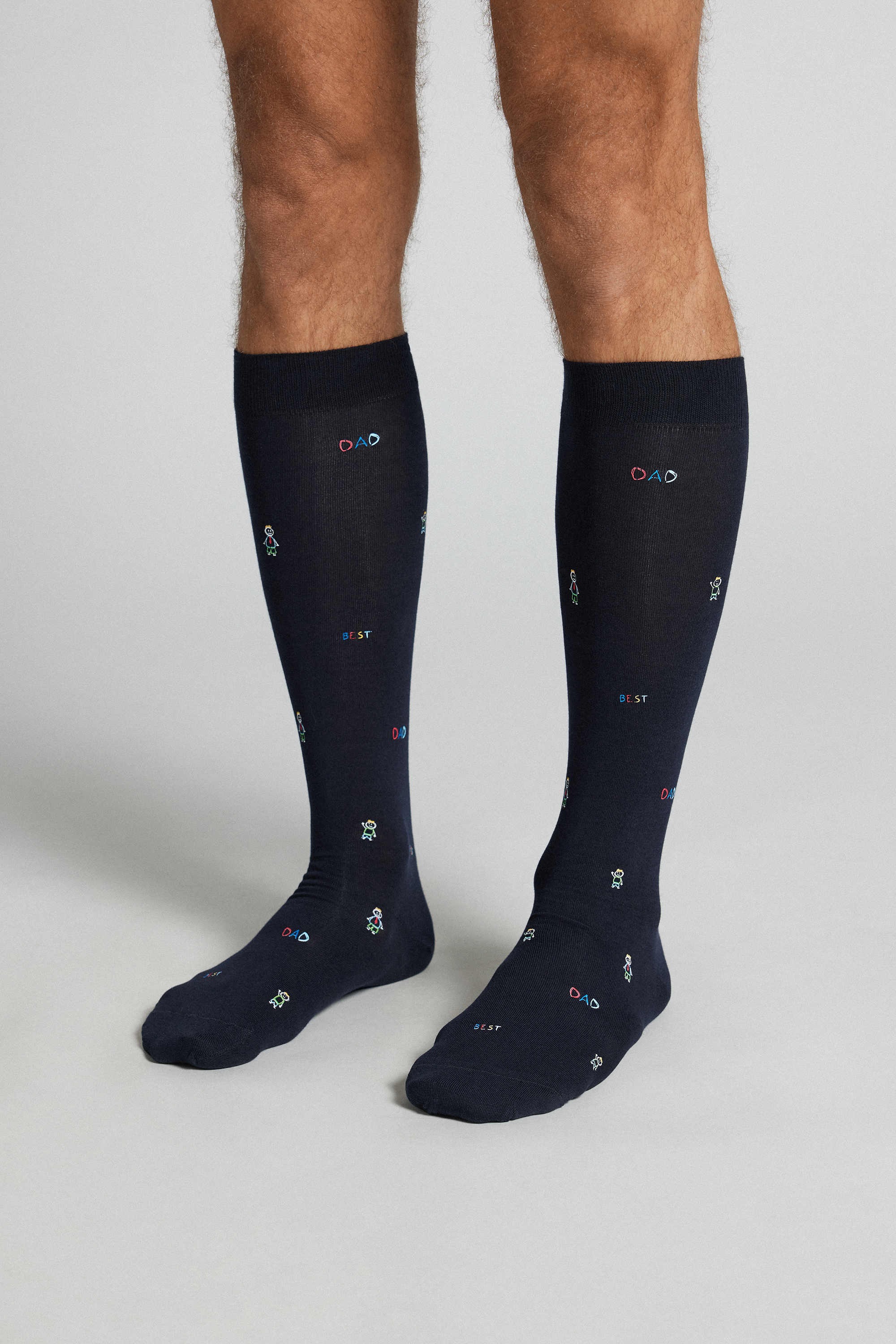 Calze Al Ginocchio DC Comics Superman - Rosse, Bianche E Blu - Taglia Unica Unisex