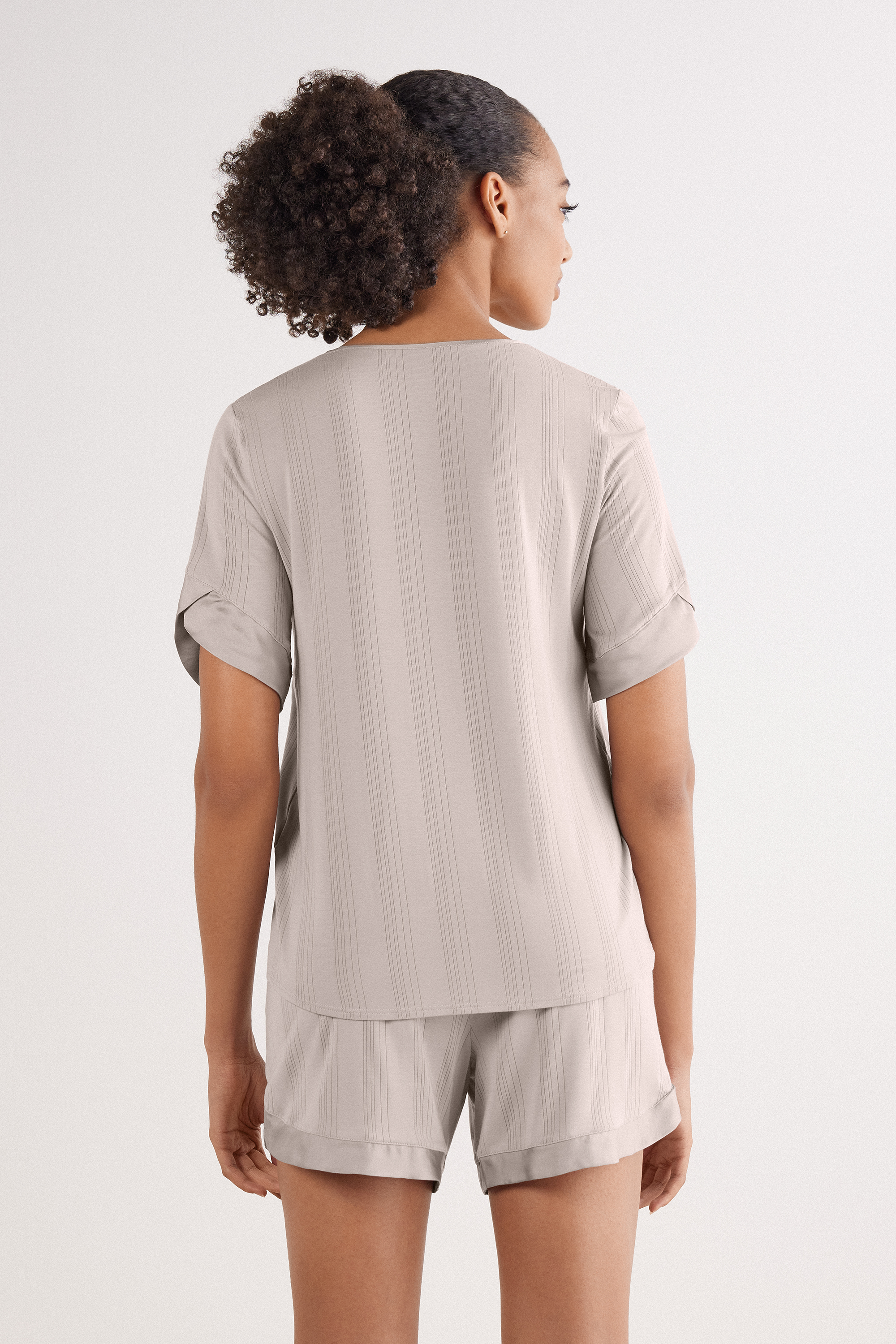 Delicate Alchemy モダール ショートパジャマ