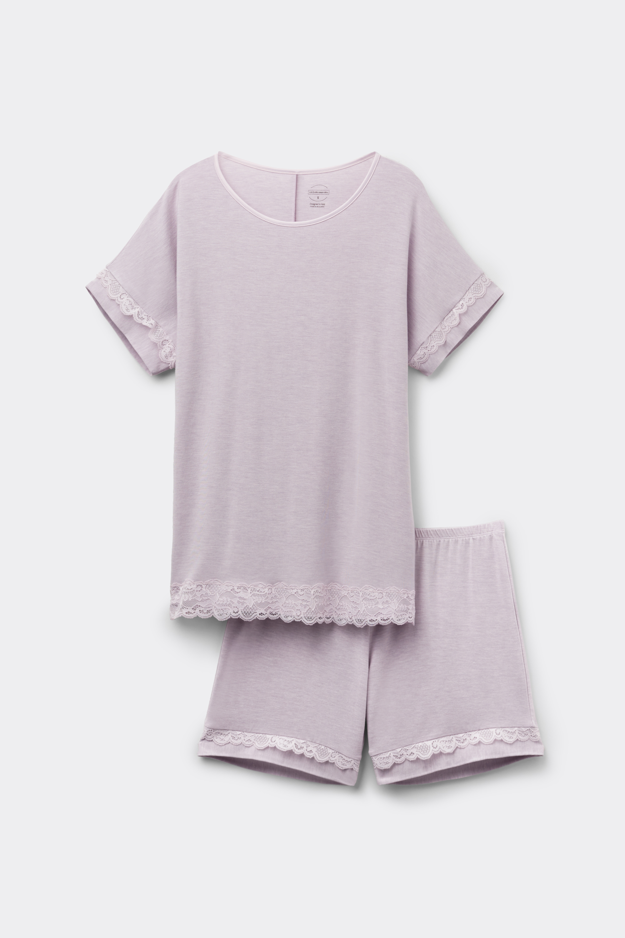 レース モダール ショートパジャマ