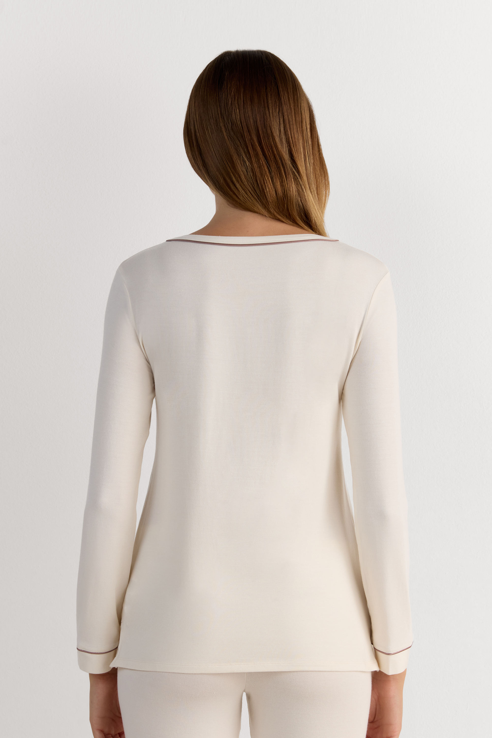 モダール ロングスリーブ ニット